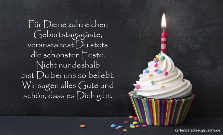 Geburtstagsgedichte �� Schöne Gedichte zum Geburtstag